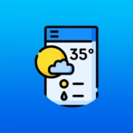 my weather android application logo